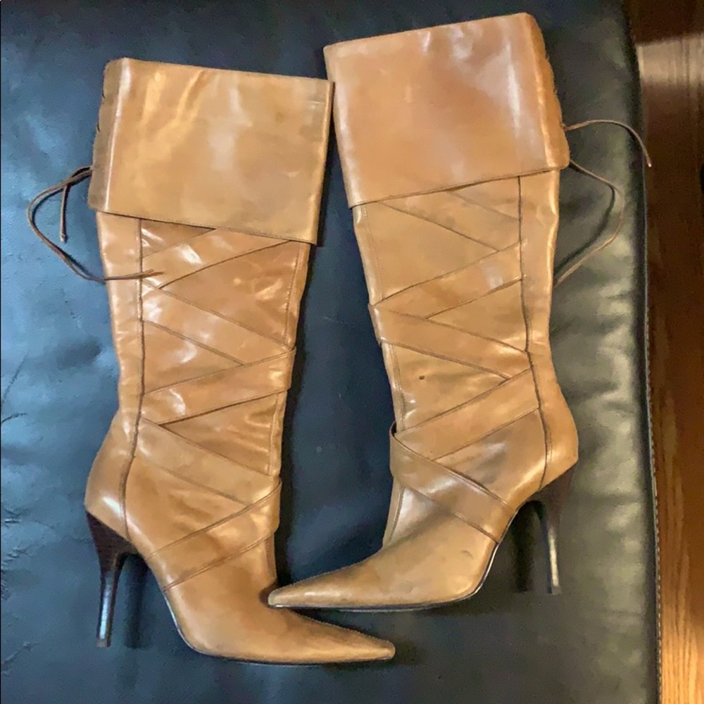 Vintage knee high boots